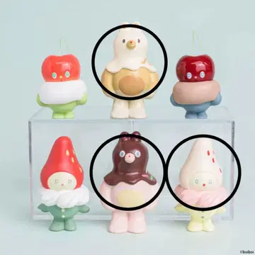 boiboi 스위트 피규어 컬렉션 3점 세트