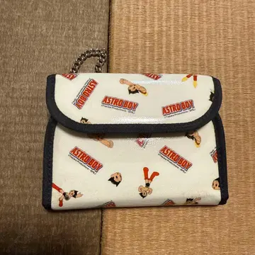 철완 아톰 이단 접이식 지갑