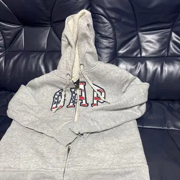 GAP 미국 국기 디자인 집업 후드티