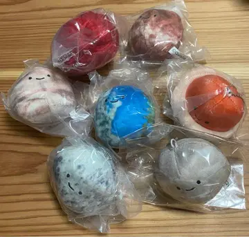 닛코리노 우주 봉제 인형 전 7종 컴플리트