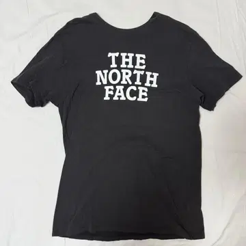 THE NORTH FACE 프론트 프린트 티셔츠 블랙 M