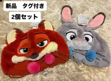 택 포함 새상품 닉 주디 팬캡 2개 디즈니 주토피아