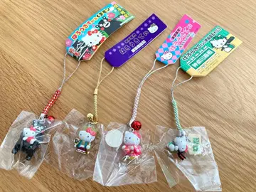 지역 한정 키티 족쇄 스트랩 4개 세트