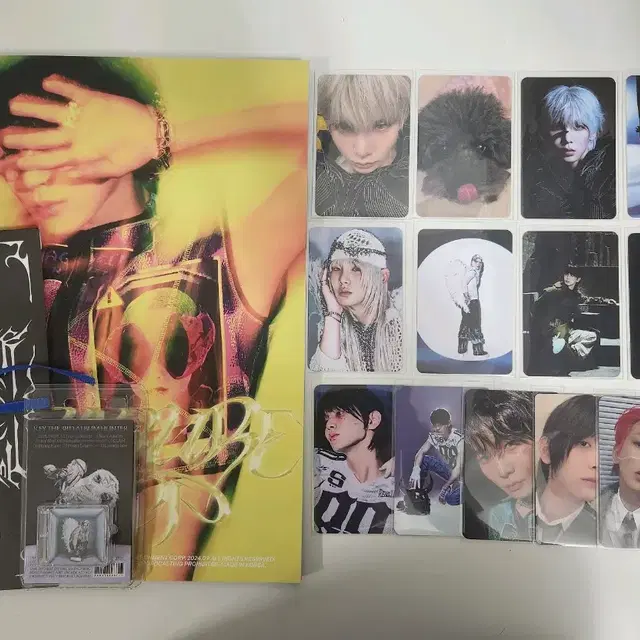 샤이니 키 개봉앨범,포카,응원봉 일괄 양도