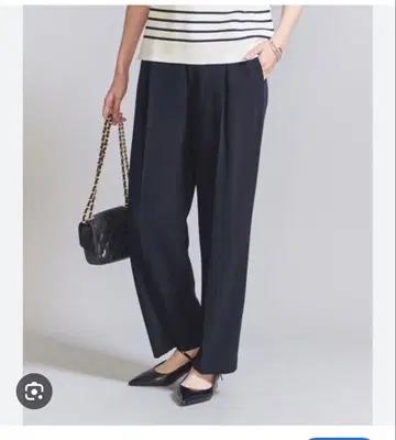 BEAUTY&YOUTH 턱 와이드 스트레이트 팬츠