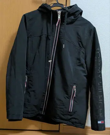 TOMMY HILFIGER 후드 보아 자켓