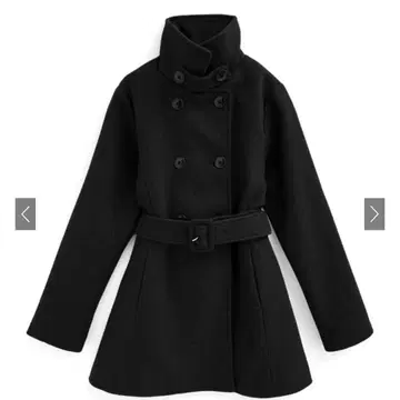 GRL 미들 코트 블랙