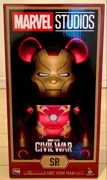 BE@RBRICK 400% IRON MAN Mark 46