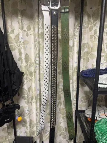 스터드 벨트 묶음 판매 y2k archive punkandyo 가죽