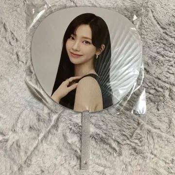 aespa 카리나 SYNK PARALLEL LINE BIG 부채