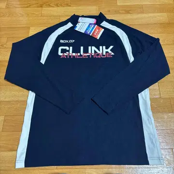 CLUNK 크랭크 긴팔 모크넥 셔츠 미세 속기모 골프 남성용