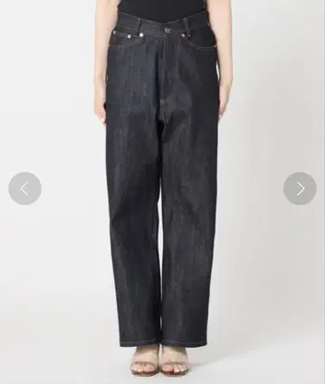 plage AVN SP WIDE 데님 팬츠