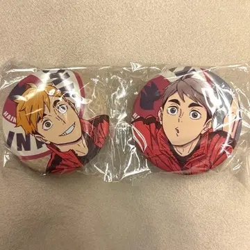 하이큐 점프 페스타 선행 가챠가챠 캔뱃지 미야 아츠무 미야 오사무