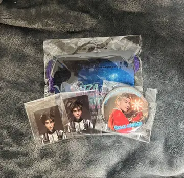 이와타 타카노리 SPACE COWBOY 캔뱃지 증명사진 복조리