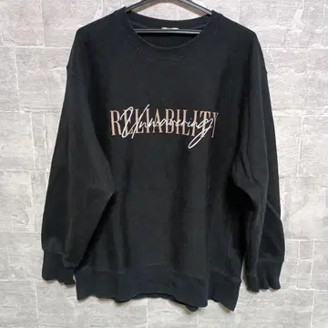 블랙 XL 맨투맨 트레이닝복