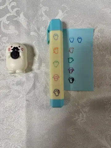 시로탄 스탬프펜 마스코트 어른 시로탄 헤이세이 레트로