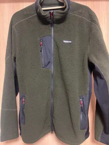 브리핑 골프 플리스 올리브 그린 L size