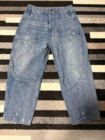 Liberaiders 베이커 데님 사루엘 팬츠