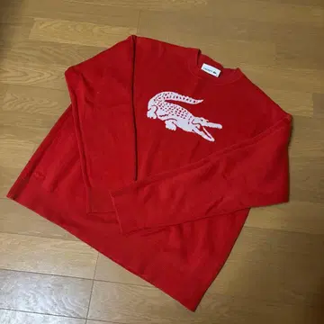 라코스테 니트 빨간색