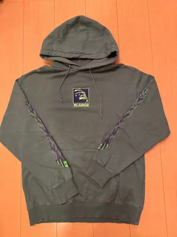 XLARGE 엑스라지 풀오버 후드티 Msize 자수 로고
