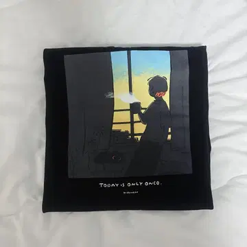 키요 고양이 T셔츠 블랙 (새벽) 여성용