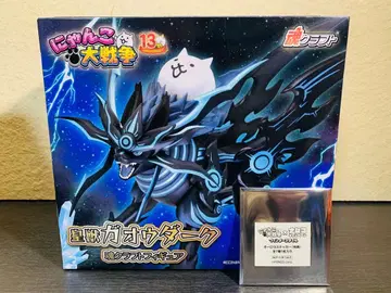 [ 새상품 ] 냥코 대전쟁 x 남코 캠페인 가오우 다크 스티커 세트