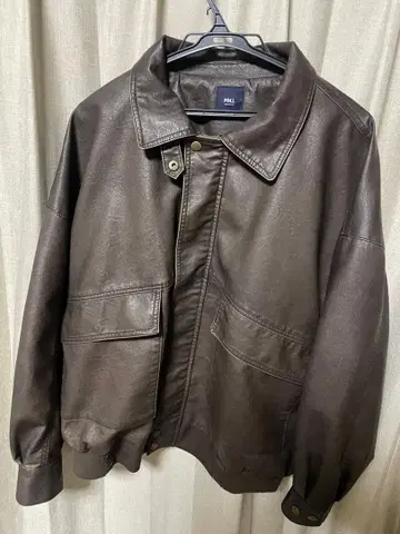 MONO-MART 비익 디자인 빈티지 라이크 오버 사이즈 블루종