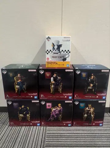 죠죠의 기묘한 모험 제일복권 죠죠 월드 피규어 풀 컴플리트