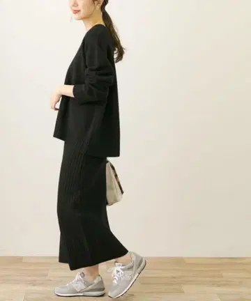 [ WEB 한정판 ] 상의 x 스커트 니트 셋업