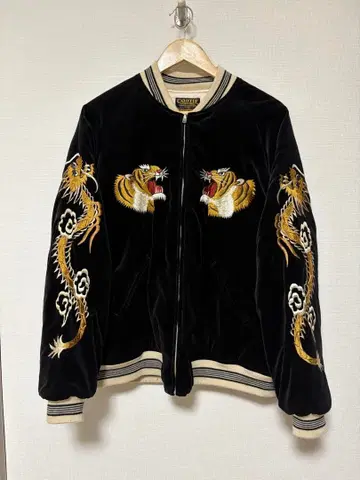 새상품급 명작 COOTIE Velour Suka Jacket 바시티 자켓