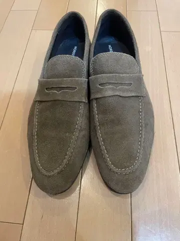 스웨이드 로퍼 브라운