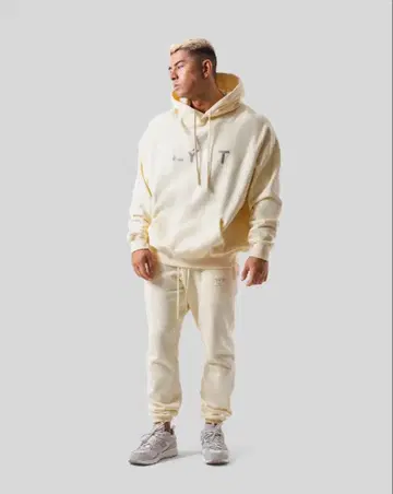 LYFT 오버사이즈 스웨트 후디 - 아이보리