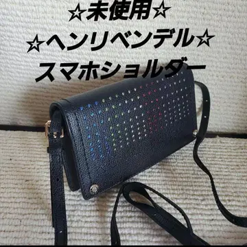 미사용 헨리벤델 장지갑 스마트폰 숄더.