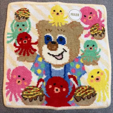 [ 새상품 ] FEILER 러브리바이페일러 나니와타코야키테디 손수건