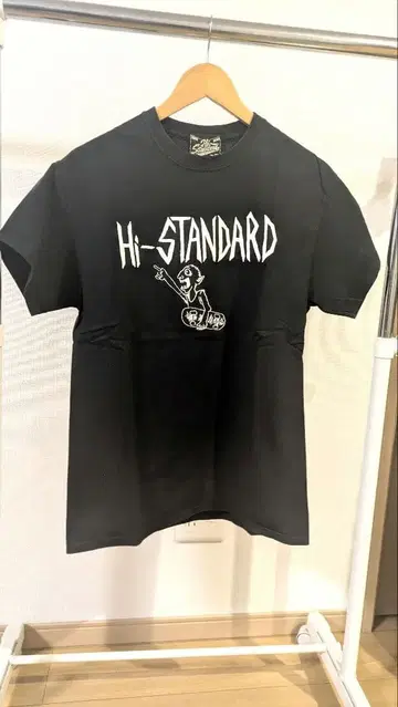 하이-스탠다드 블랙 티셔츠 M 사이즈