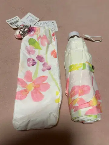 꽃무늬 접이식 우산 컴팩트 수납