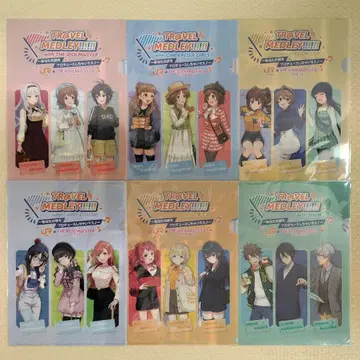 최애 여행 아이돌 마스터 시리즈 클리어 파일 6종 컴프 세트