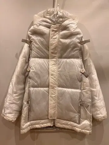 레어 FINAL HOME 후드 부착 다운 자켓