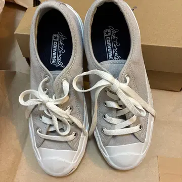 컨버스 잭 퍼셀 라이트 그레이 스니커즈