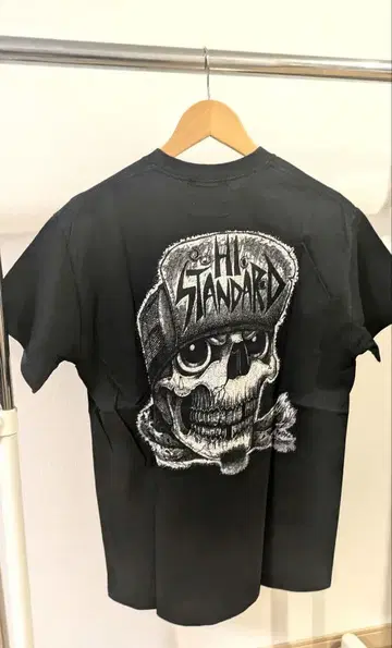 Hi Standard M 사이즈 스컬 프린트 T셔츠 하이스타