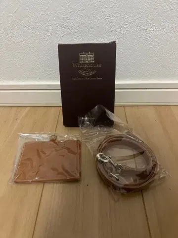 Whitehouse Cox 브라운 패스케이스 미사용 새상품