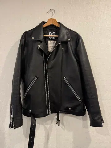 정가 93500엔 VALLET 02 라이더 자켓 베지카우 XL