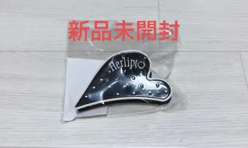 herlipto 바이컬러 하트 트윙클 헤어 클립