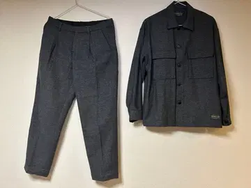 Pendleton 그레이 셔츠 자켓 팬츠 세트