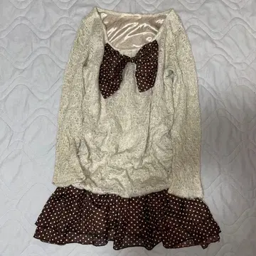 모리걸 히메카지 히메갸루 morikei BIG 리본 도트 히메로리