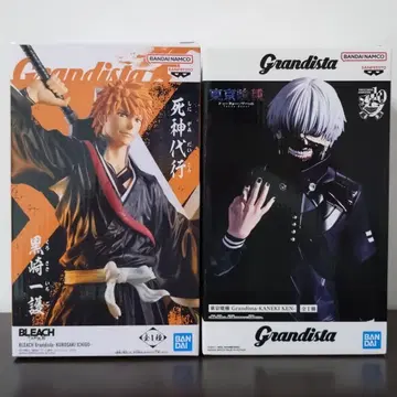 블리치 쿠로사키 이치고/도쿄 구울 카네키 켄 피규어