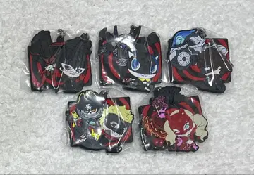 페르소나 5 캡슐 러버 마스코트 5종 세트