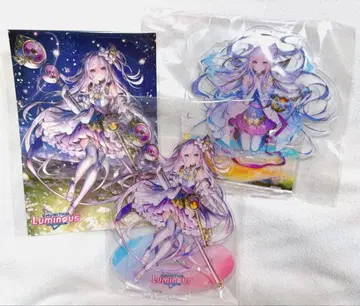 CHUNITHM 츄니즘 미임 미쿠라 아크릴 스탠드 & 포스카 세트