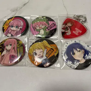 봇치 더 록 캔뱃지 아크릴 키링