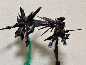 종이상자 전사 LBX 오딘 mk2 아킬레스 D9 정크 페인팅 완성품